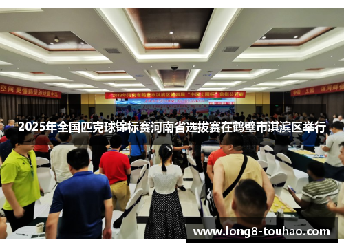 2025年全国匹克球锦标赛河南省选拔赛在鹤壁市淇滨区举行